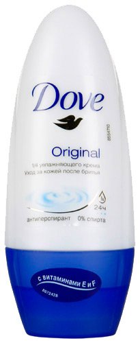 Дезодорант-антиперспирант Dove Original шариковый 50мл