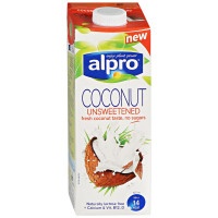 Напиток кокосовый Alpro без сахара обогащенный кальцием и витаминами 1л