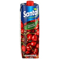 Напиток Santal Красная вишня сокосодержащий 1л