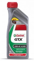 Масло Castrol GTX 10W-40 A3/B3 моторное полусинтетическое 1л