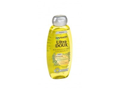 Шампунь garnier ULTRA DOUX эфирное масло розмарина и листья оливы, 400ml
