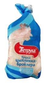 Тушка Петруха цыпленка-бройлера замороженная пакет 1,6-1,9кг