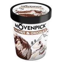 Мороженое Movenpick сливочное кокос и шоколад БЗМЖ 263г