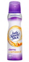 Дезодорант Lady Speed Stick Derma Витамин Е спрей 150мл