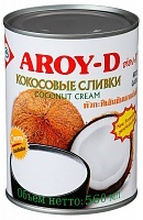 Кокосовые сливки Aroy-D 70%, 560 мл