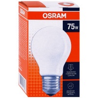 Лампа Osram стандарт матовая E27 75W