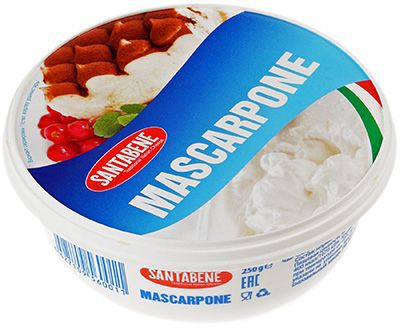 Сыр Santabene Маскарпоне 80%, 250г