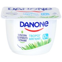 Творог Danone мягкий 0%, 170 гр