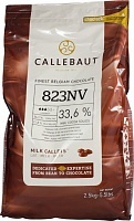 Шоколад Barry Callebaut молочный в виде каллет (дисков) 33,6%, 2,5кг