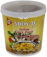 Паста Aroy-D Curry желтая 400г