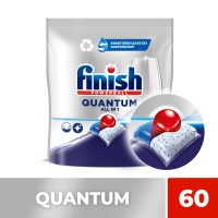 Таблетки для посудомоечной машины Finish Quantum бесфосфатные, 60шт