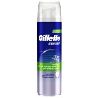 Пена Gillette для бритья для чувствительной кожи охлаждающая, 250мл