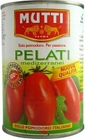 Томаты Mutti очищенные целые в томатном соке 400г