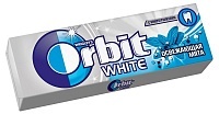 Жевательная резинка Orbit освежающая мята, 13,6г упаковка 30шт