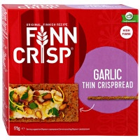 Хлебцы Finn Crisp ржано-пшеничные с чесноком 175г