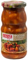 Фасоль Eko по-гречески с грибами 510г