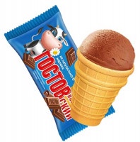 Мороженое ГОСТовский шоколадное в стаканчике 90г