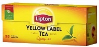 Чай Lipton Yellow Label Tea черный 25х2г