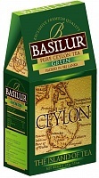 Чай Basilur Ceylon зеленый листовой, 100г