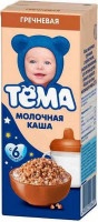 Каша Тёма молочная гречневая с пребиотиками 2,2%, 206 гр