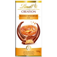 Шоколад Lindt Creation крем-брюле молочный 100г