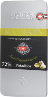 Шоколад Bucheron горький с фисташками 72% 100г