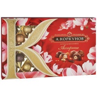 Набор конфет Коркунов Ассорти темный, молочный шоколад 256г