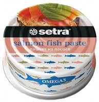 Паштет Setra Salmon fish paste лососевый с омега 3, 80г