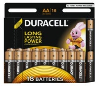 Батарейки Duracell Basic АА в упаковке 18шт