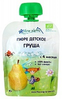 Пюре Fleur Alpine груша для детей с 4 месяцев, 90г