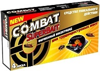 Ловушки для тараканов Combat SuperBait 4 шт