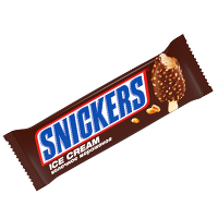 Мороженое молочное Snickers с карамелью и арахисом в шоколадной глазурью 73,5г