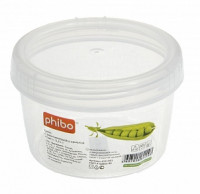 Банка Phibo Твист для хранения продуктов с завинчивающейся крышкой 250мл