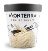 Мороженое Ванильное Monterra, 480 мл, БЗМЖ