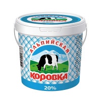 Продукт молокосодержащий Альпийская коровка 20%, 900 гр