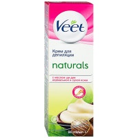 Крем для депиляции Veet Naturals с маслом ши 90мл