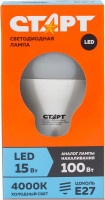 Лампа Старт LED 15W E27 холодный свет