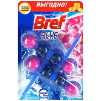 Средство для унитаза Bref Blue aktiv Цветочная свежесть 2х50г