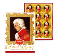 Конфеты Reber Mozart 356 из горького шоколада, 240г, Германия