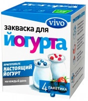 Закваска Vivo Йогурт 4 штуки по 0.5г
