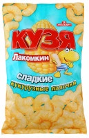 Кукурузные палочки Кузя Лакомкин сладкие, 140г
