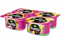 Йогуртный продукт Fruttis Вишневый пломбир/с грушей и ароматом ванили 8%, 115г