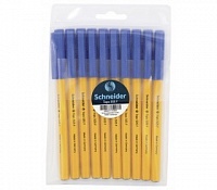 Шариковая ручка Schneider 505F синяя 10шт