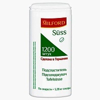 Заменитель сахара Milford Suss 1200 таблеток