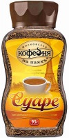 Кофе Московская кофейня на паяхъ Суаре натуральный растворимый сублимированный 95г