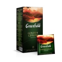 Чай Greenfield цейлонский Golden Ceylon черный байховый в 25 пак.*2г