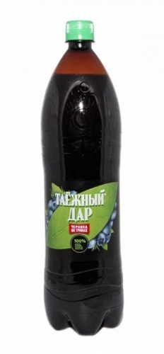 Напиток Таежный Дар Черника газированный 500мл в упаковке 12шт