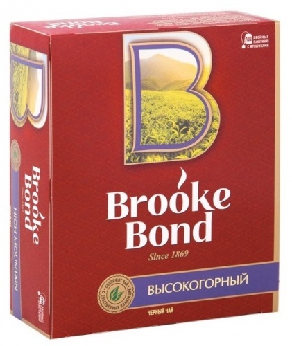 Чай Brooke bond Высокогорный черный 100х1,8г