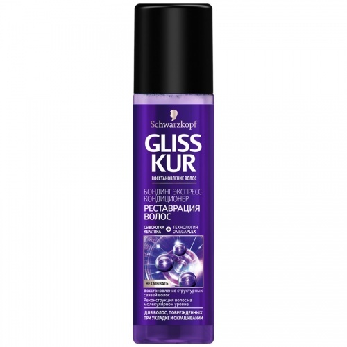 Экспресс-кондиционер Gliss Kur Реновация волос, 200 мл
