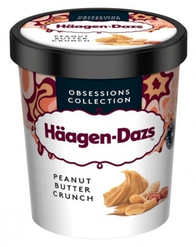 Мороженое Haagen-dazs с арахисовой пастой 400г